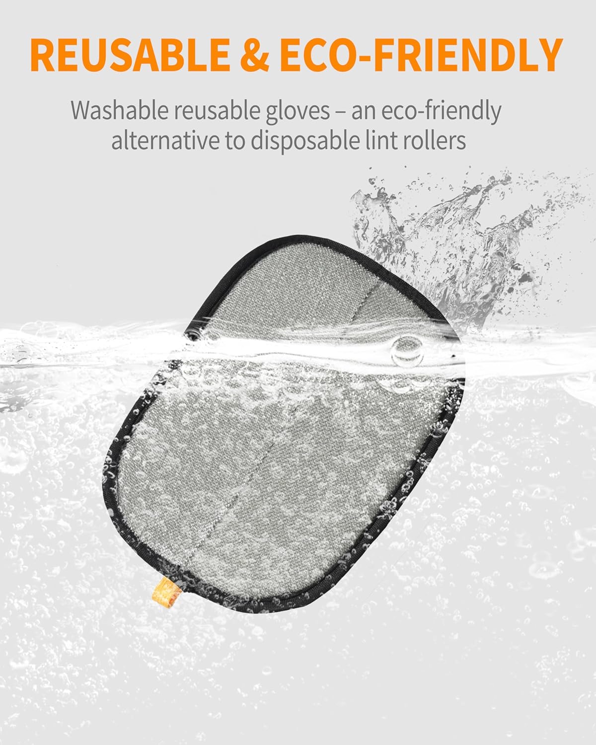 Pet Hair Removal Glove for Dogs & Cats