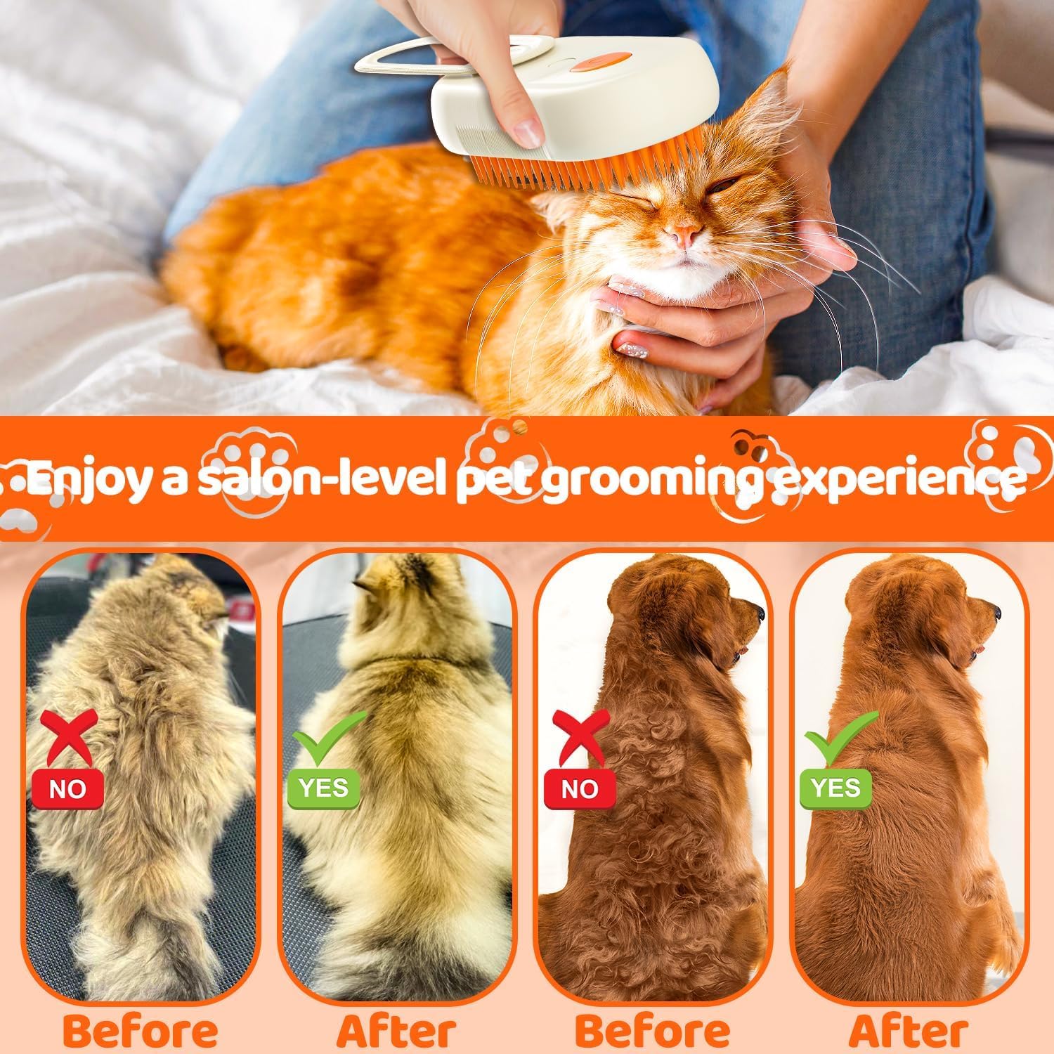 Pet Steam Brush