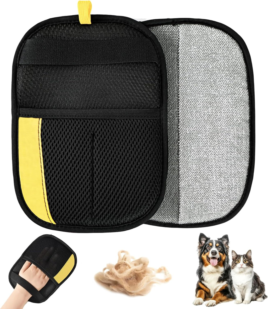 Pet Hair Removal Glove for Dogs & Cats